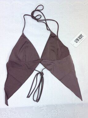 12th Tribe Sexy Boho Triangle Halter Top